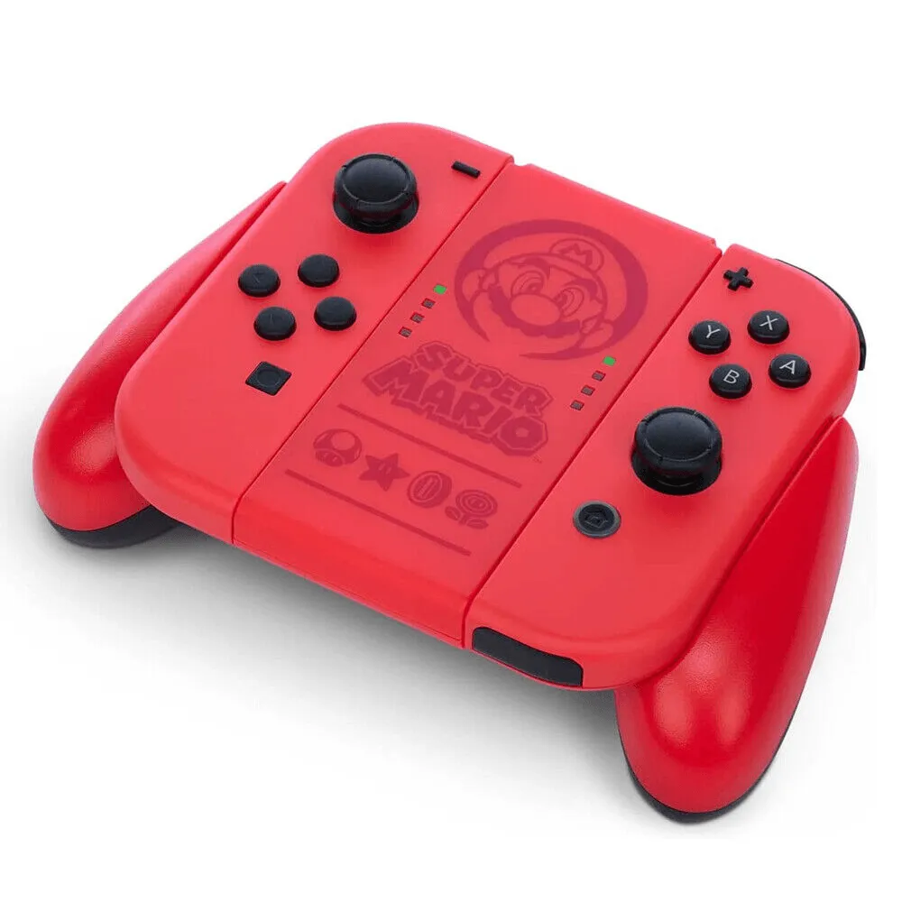 PowerA Joy-Con Comfort Grip for Nintendo Switch Super Mario Red
