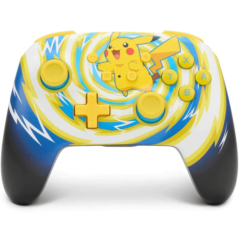 PowerA Wireless Controller for Nintendo Switch Pokemon Pikachu Vortex