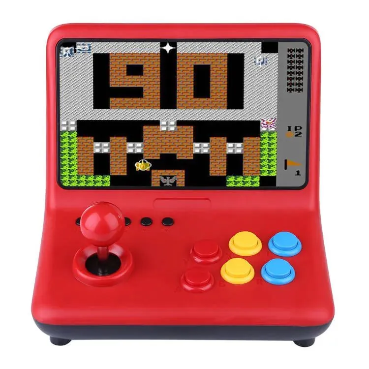 POWKIDDY A12 9 inch screen Mini Arcade 32GB Quad Core Arm A7 Retro Gaming Console Plays CPS FBA SFC GBA GBC GB GG MD PS