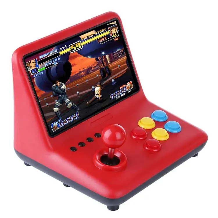 POWKIDDY A12 9 inch screen Mini Arcade 32GB Quad Core Arm A7 Retro Gaming Console Plays CPS FBA SFC GBA GBC GB GG MD PS