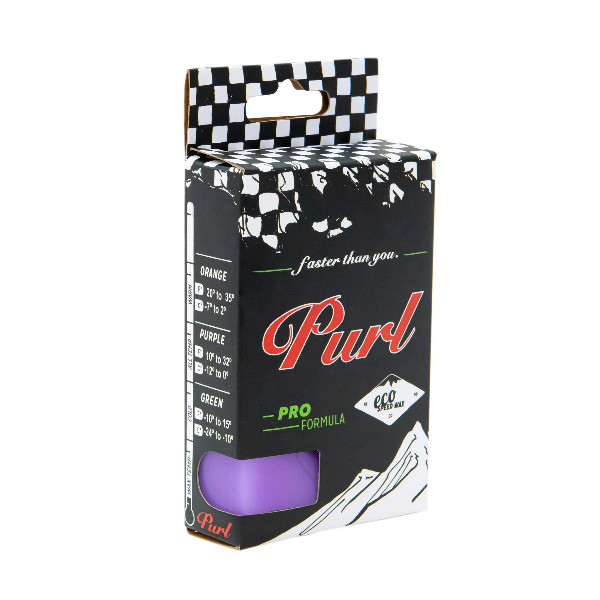 PRO Purple, Purl Ski and Snowboard Wax