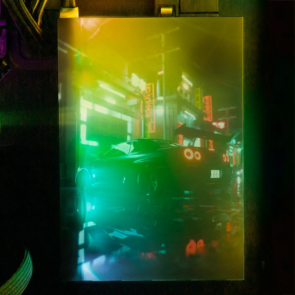 R-34 Skyline RGB HDD Cover Vertical