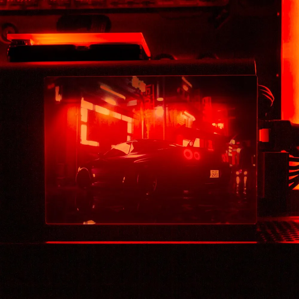 R-34 Skyline RGB SSD Cover Horizontal