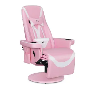 Racing Gaming Chair with Footrest Ergonomic Recliner Office Computer Desk Seat