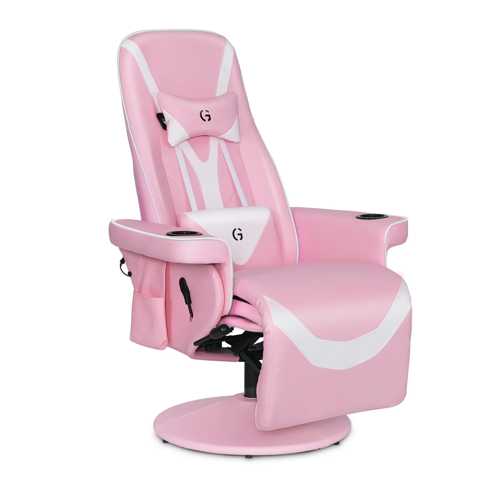 Racing Gaming Chair with Footrest Ergonomic Recliner Office Computer Desk Seat