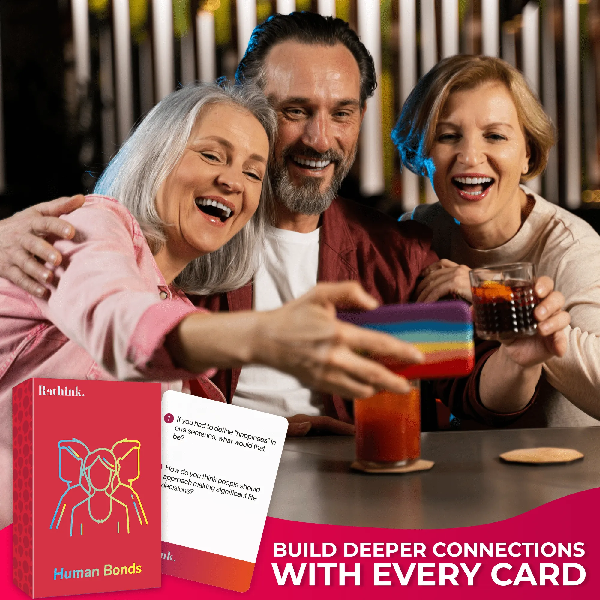 Rethink!: Conversation Starters Universal | 250 Cards