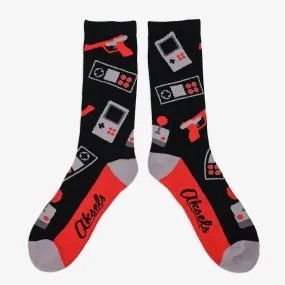 Retro Gaming Men's & Women's Crew Socks