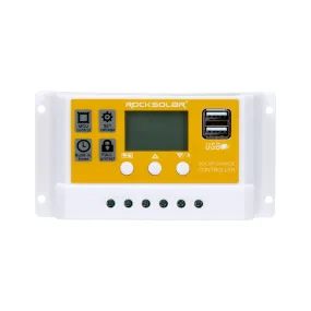 ROCKSOLAR 20A PWM Solar Charge Controller