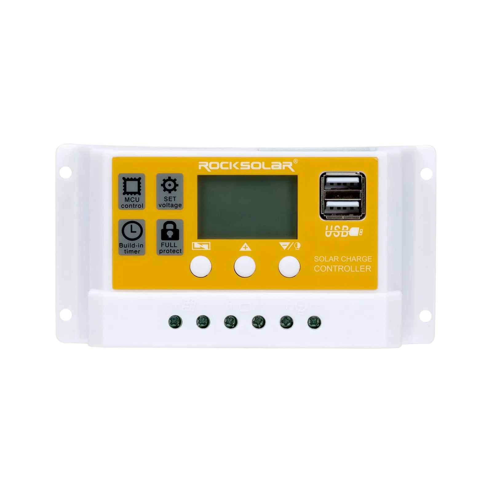 ROCKSOLAR 20A PWM Solar Charge Controller