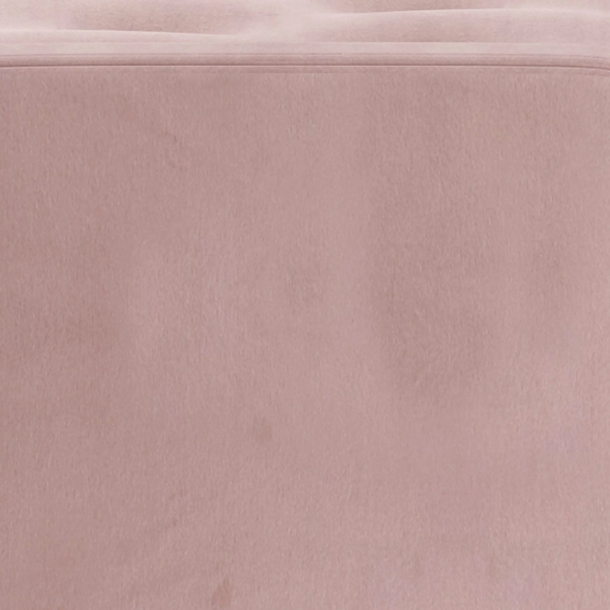Sabel Storage Ottoman - Blush Pink/Gold