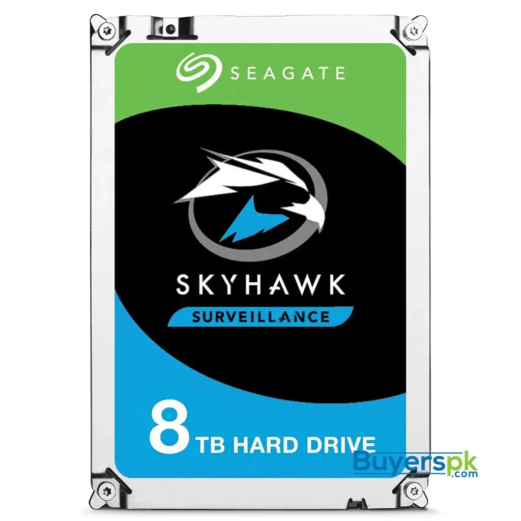 Seagate Skyhawk 8tb Surveillance Hard Drive - Sata 6gb/s 256mb Cache 3.5-inch Internal Drive