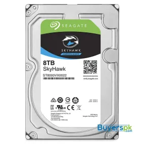 Seagate Skyhawk 8tb Surveillance Hard Drive - Sata 6gb/s 256mb Cache 3.5-inch Internal Drive