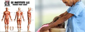 Self-paced Home Study 12 CE Hour Chair Event Massage with Trigger Point Therapy