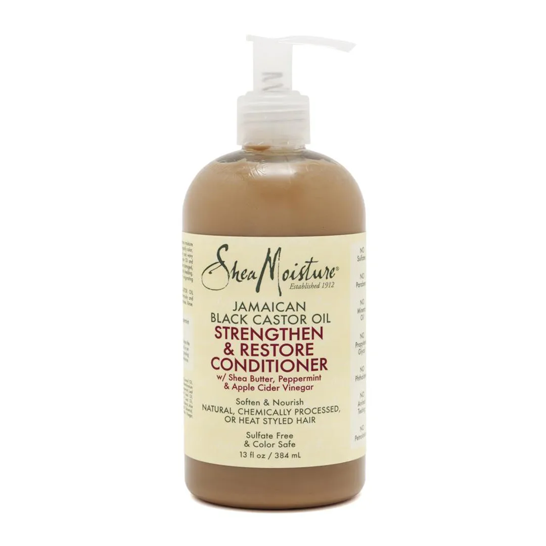  Shea Moisture Jamaican Black Castor Oil Strengthen & Restore Conditioner 384ml