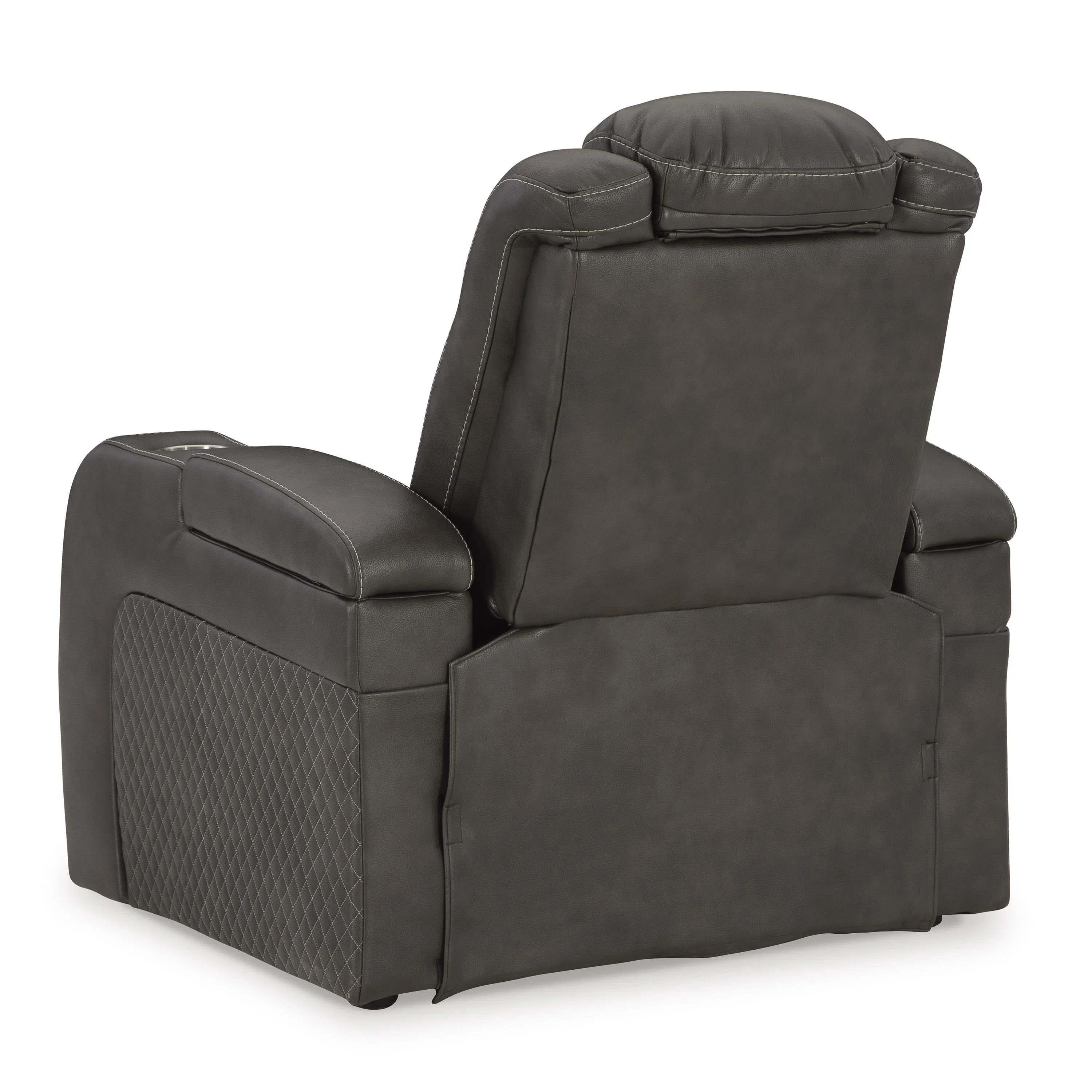Signature Design by Ashley Fyne-Dyme Power Leather Look Recliner 3660213