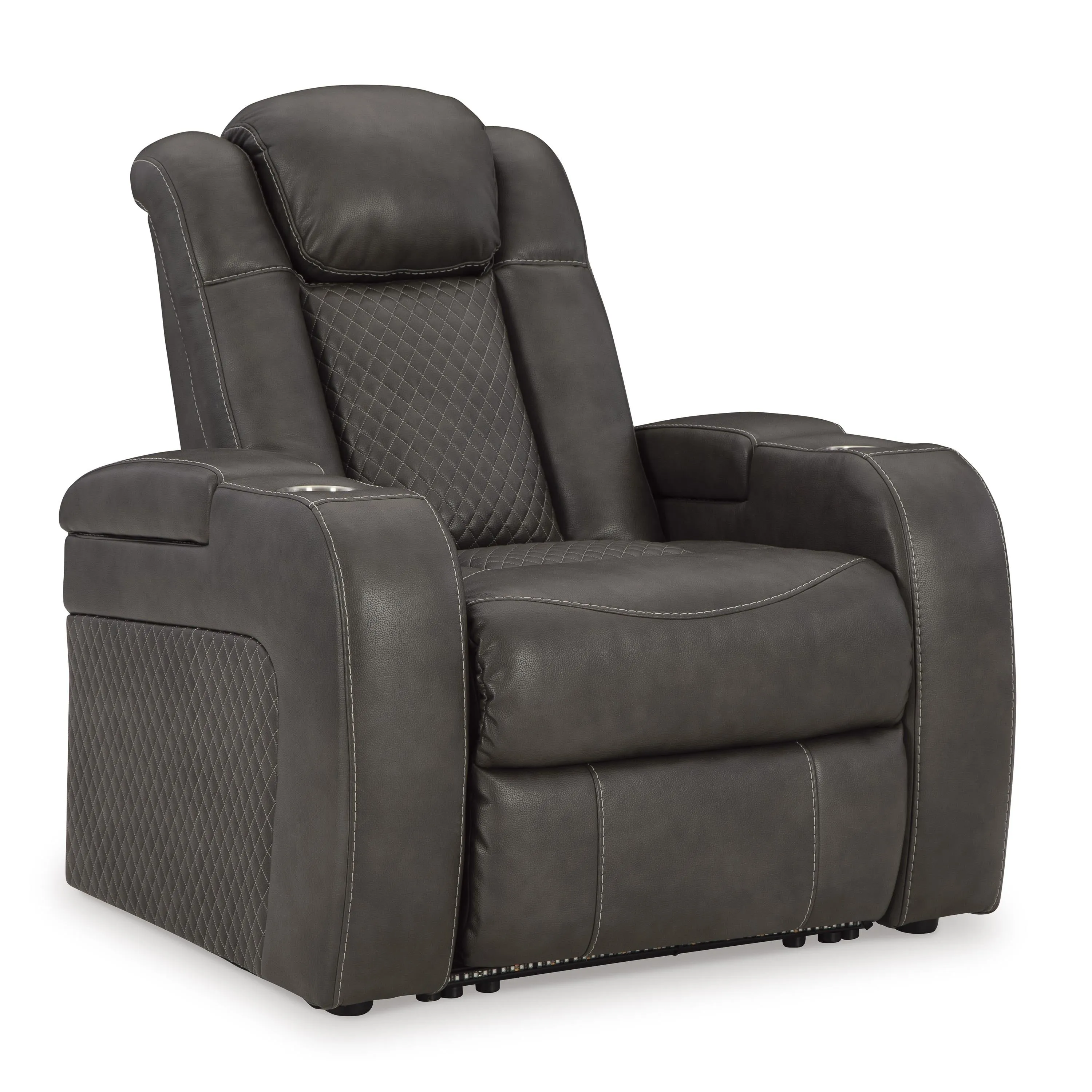 Signature Design by Ashley Fyne-Dyme Power Leather Look Recliner 3660213