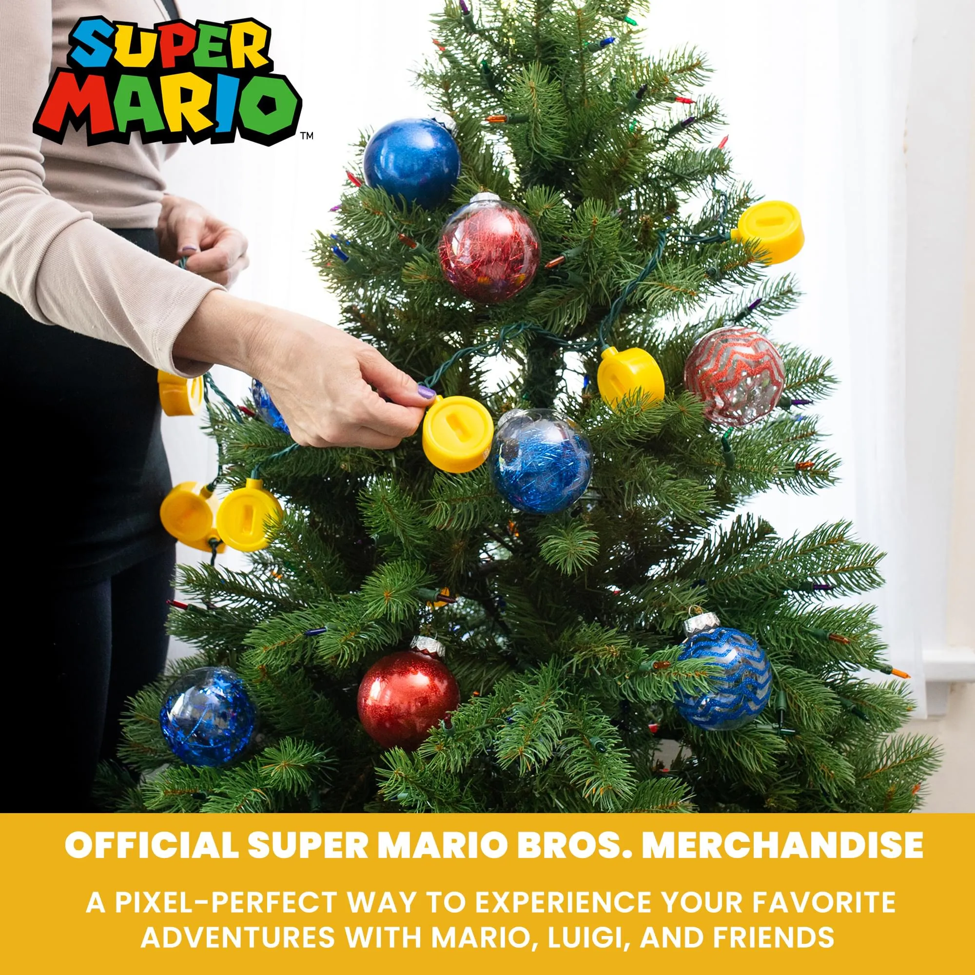 Super Mario Bros. Coin String Lights
