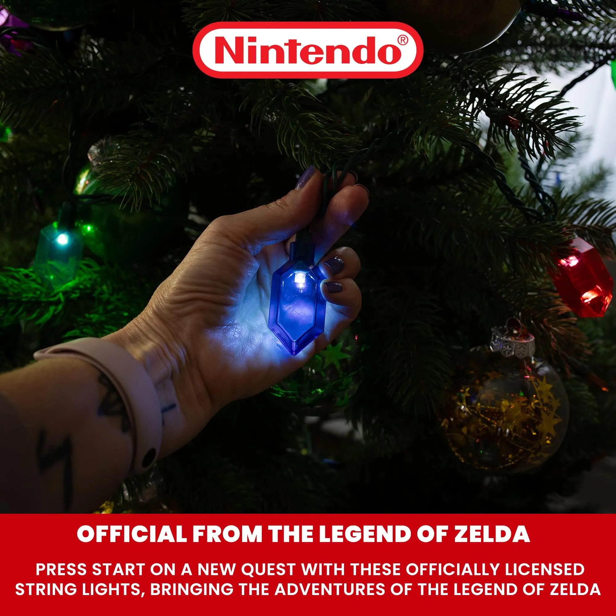 The Legend of Zelda Rupee String Lights