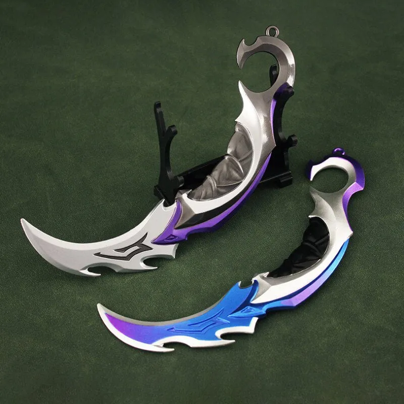 Valorant Keychain Melee Reaver 2.0 Karambit Knife 16cm
