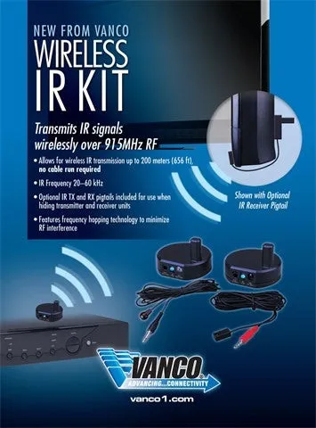 VANCO Wir-Kit Wireless IR Kit
