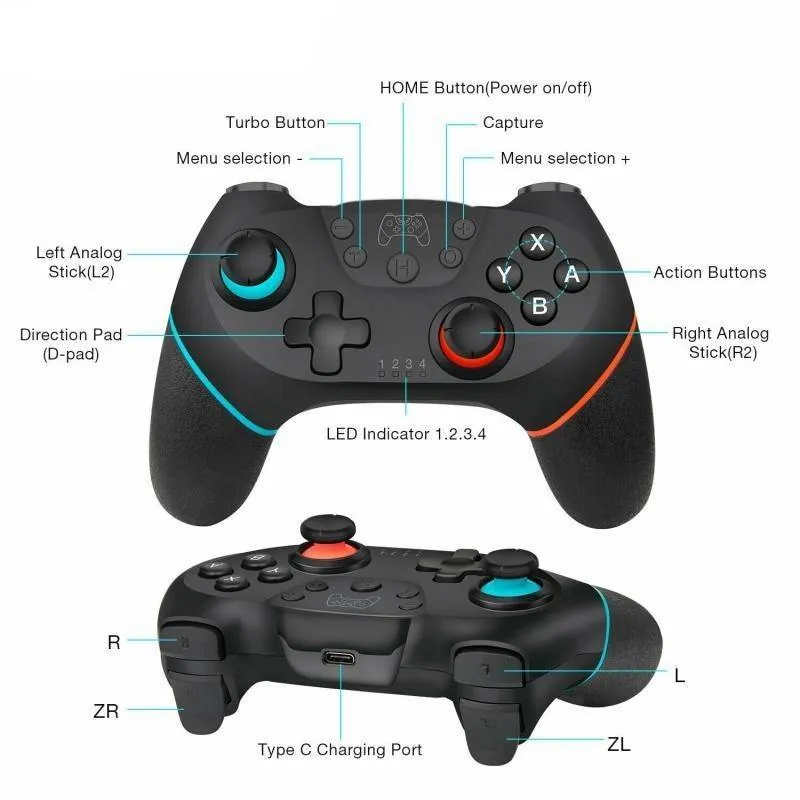 Wireless Controller - Blue