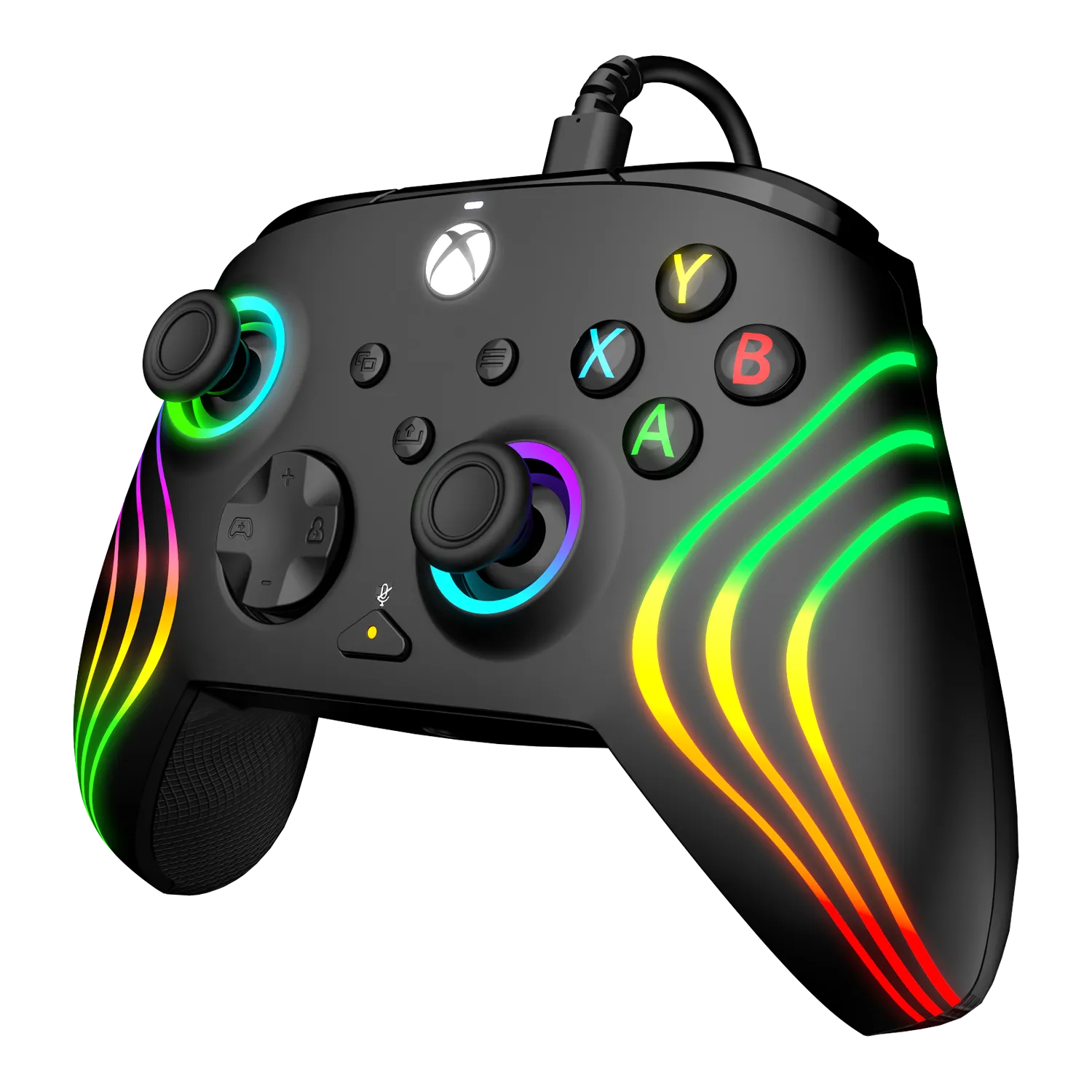Xbox Series X|S & PC Black Afterglow Wave Controller