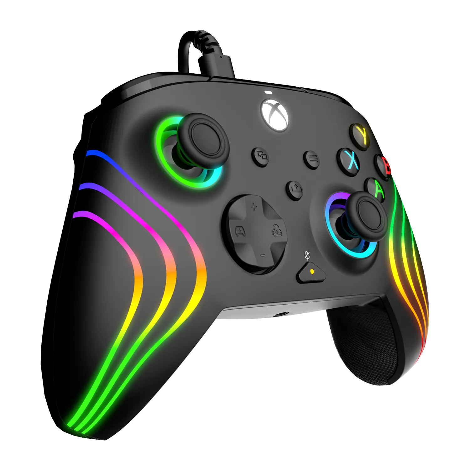 Xbox Series X|S & PC Black Afterglow Wave Controller