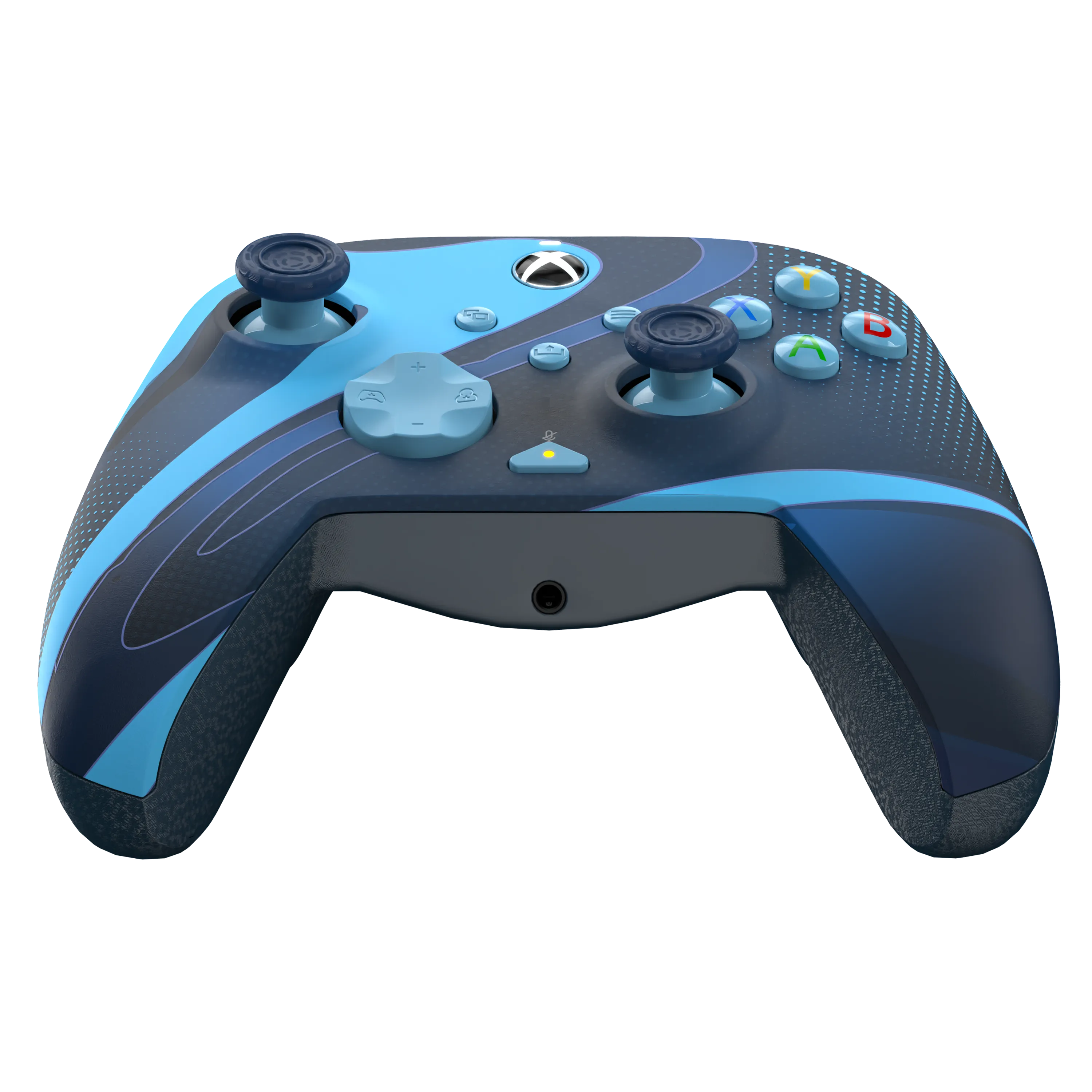 Xbox Series X|S & PC Blue Tide REMATCH GLOW Advanced Wired Controller