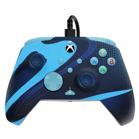 Xbox Series X|S & PC Blue Tide REMATCH GLOW Advanced Wired Controller